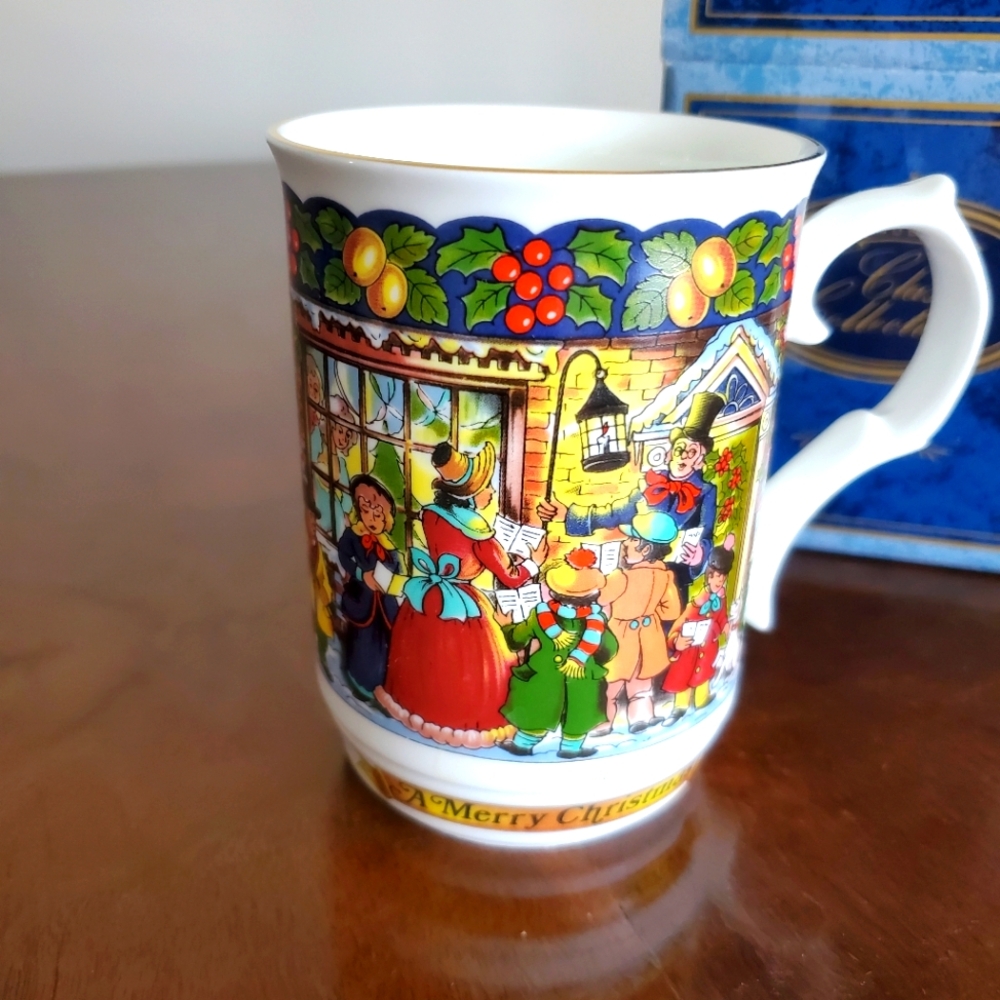 Sadler Classic Collection "A Christmas Carol" mug from the 1990s